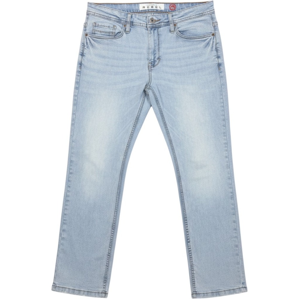 Artful Rebel Men's Jeans Size 32x30 Light Wash Blue Denim Straight Leg Pants 32W